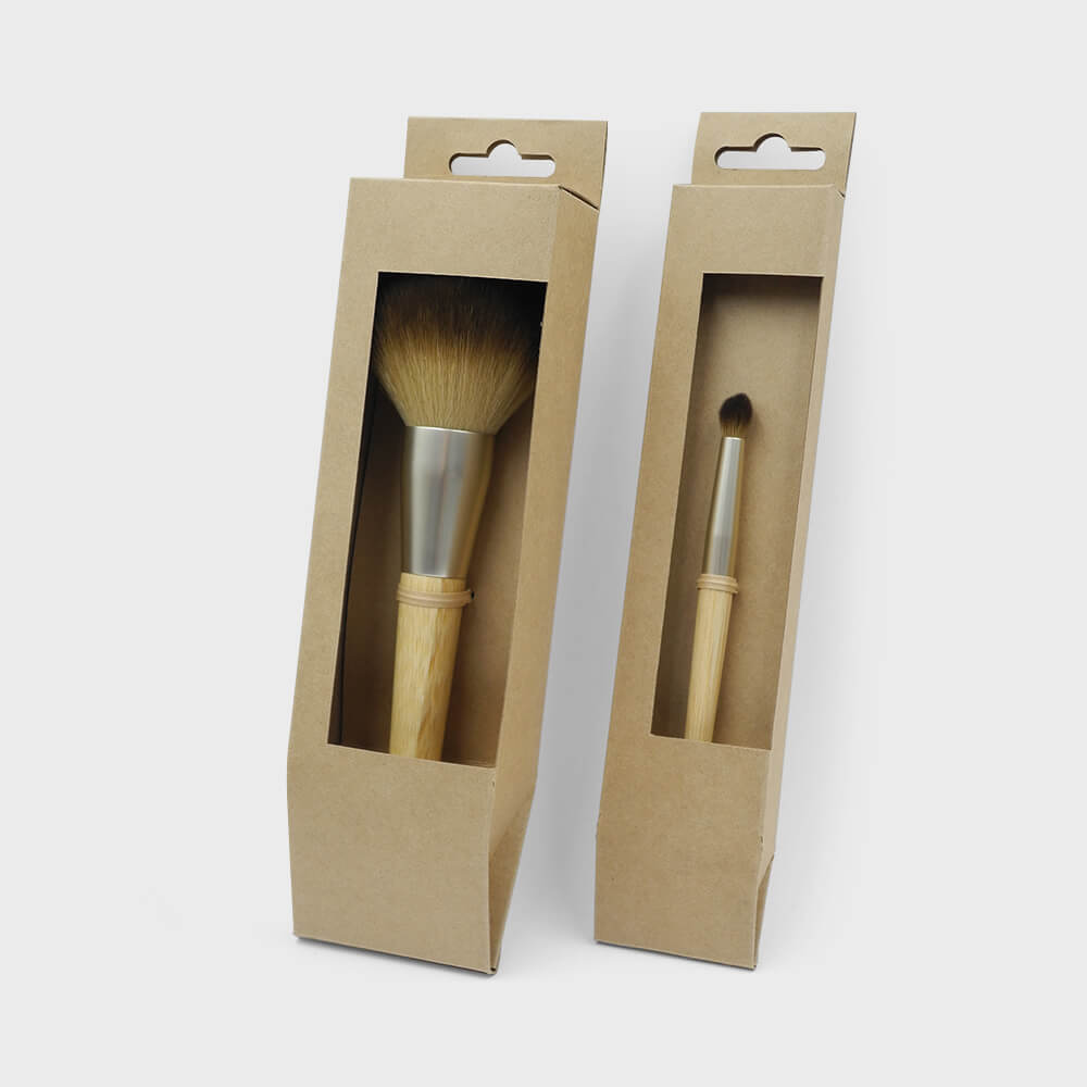 Kraft Paper Makeup Brush Box