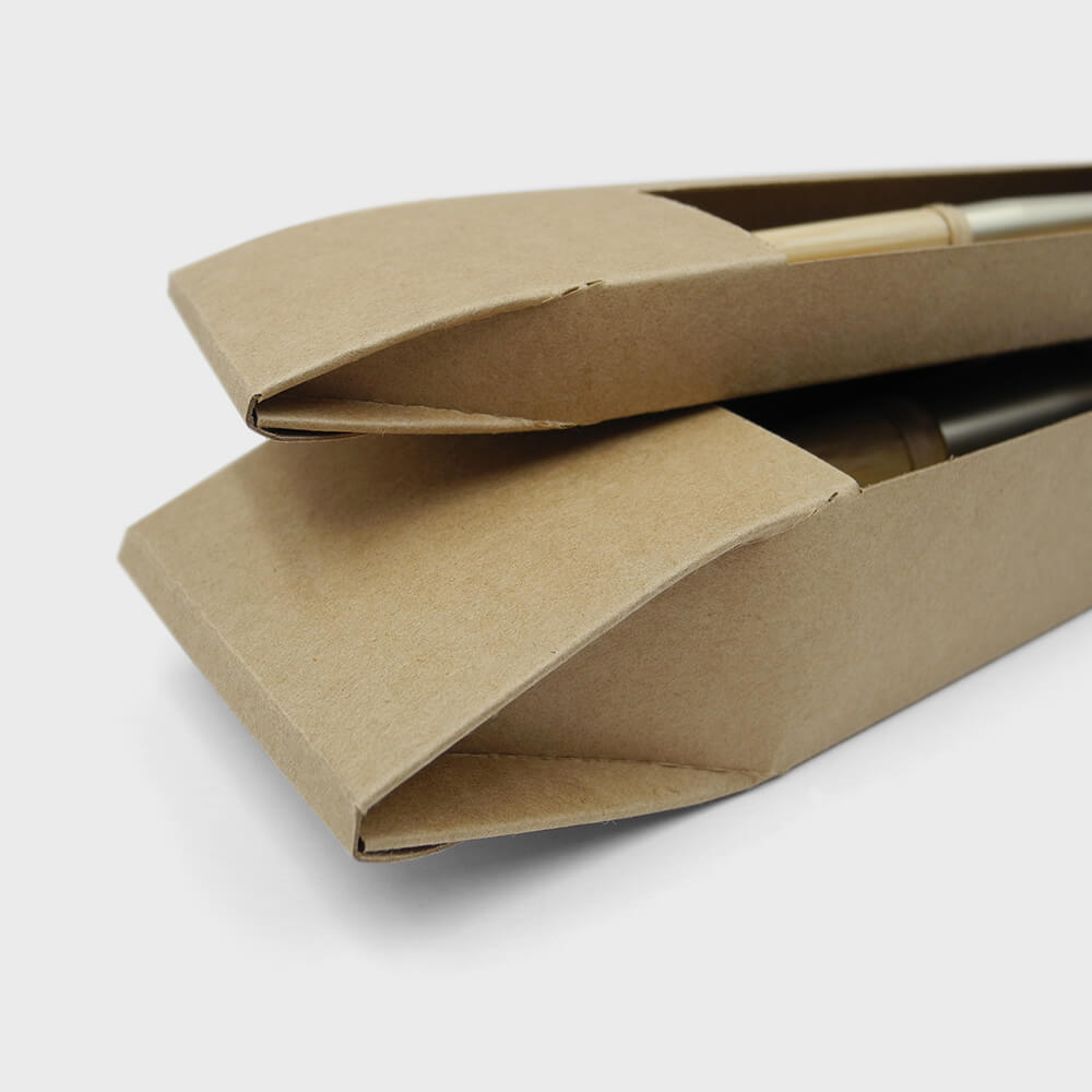 Kraft Paper Makeup Brush Box