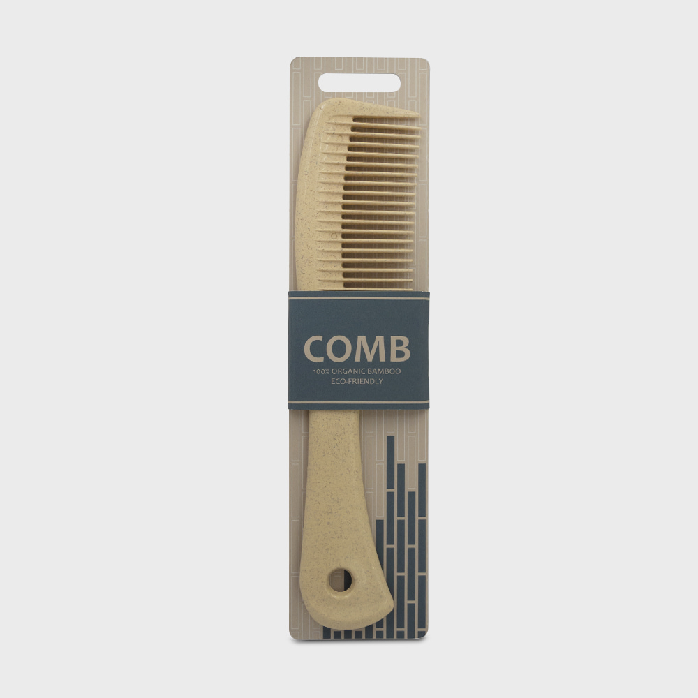 Bamboo Paper Packaging - Comb Card