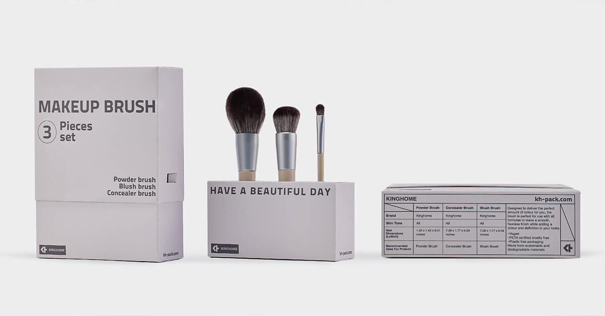 Bamboo Paper - Makeup Brush Set Box