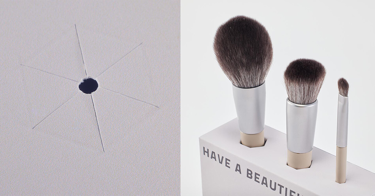 Bamboo Paper - Makeup Brush Set Box