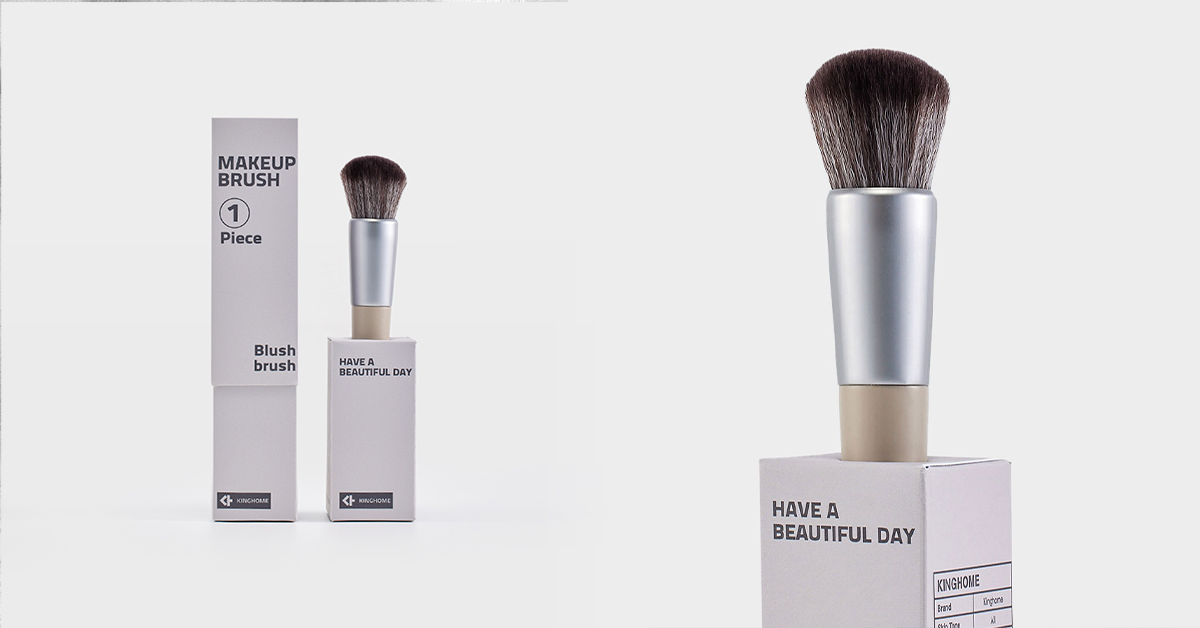 Bamboo Paper Makeup Brush Box