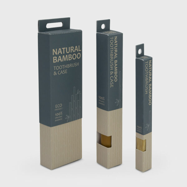 Bamboo Paper Packaging - Toothbrush Box