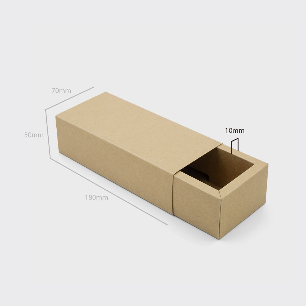 Kraft Paper Drawer Box