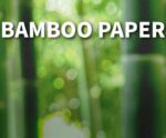 The Uses and Benefits of Bamboo Paper