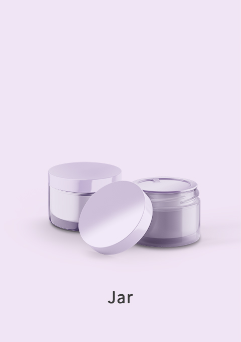 Cosmetic packaging-Jar