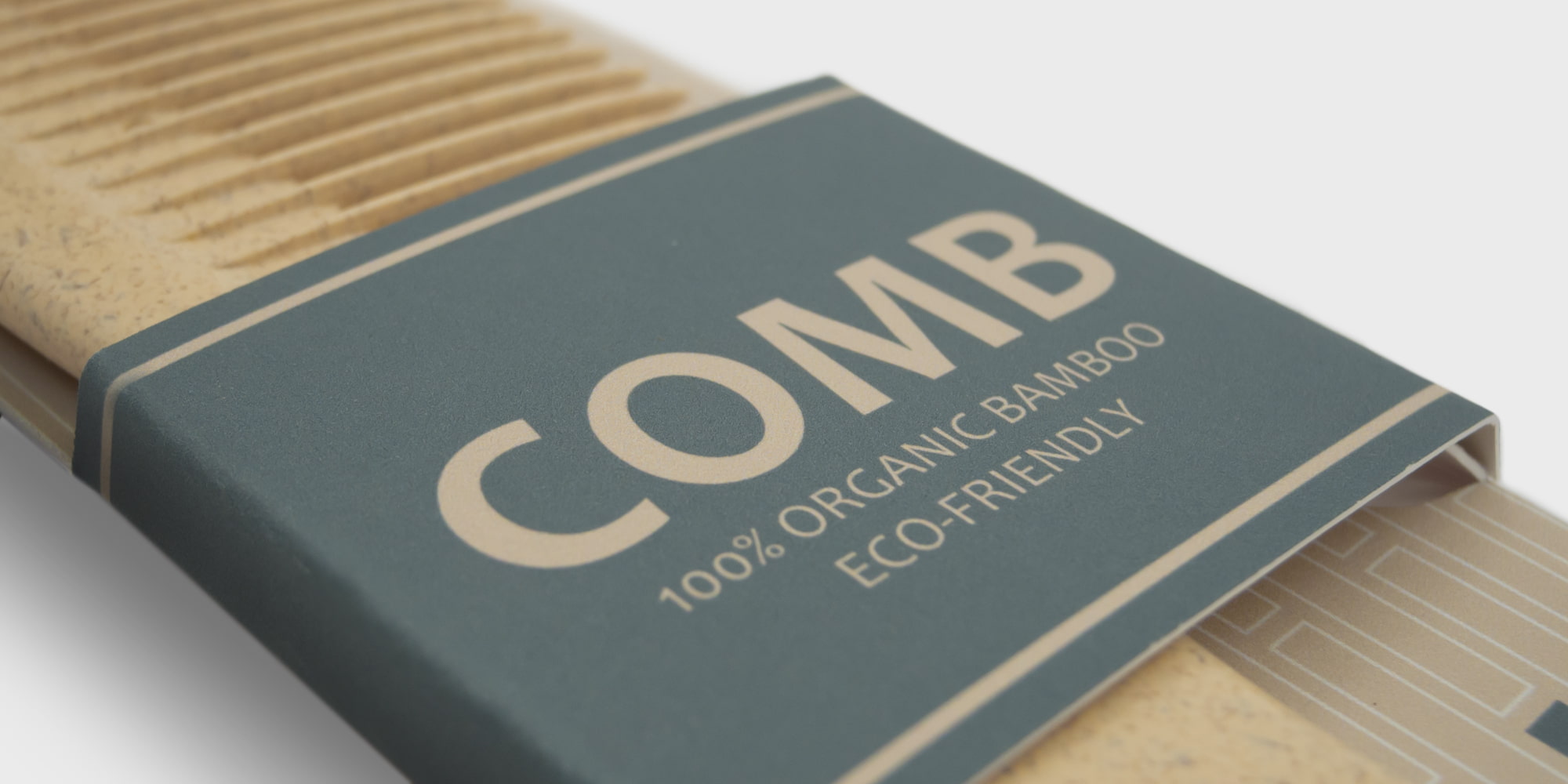 Bamboo Paper Packaging - Comb Card