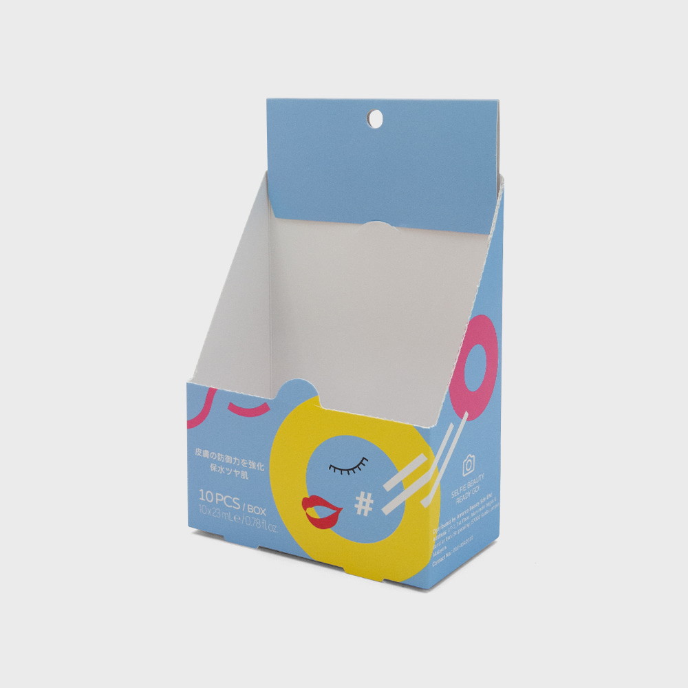 Face mask packaging box