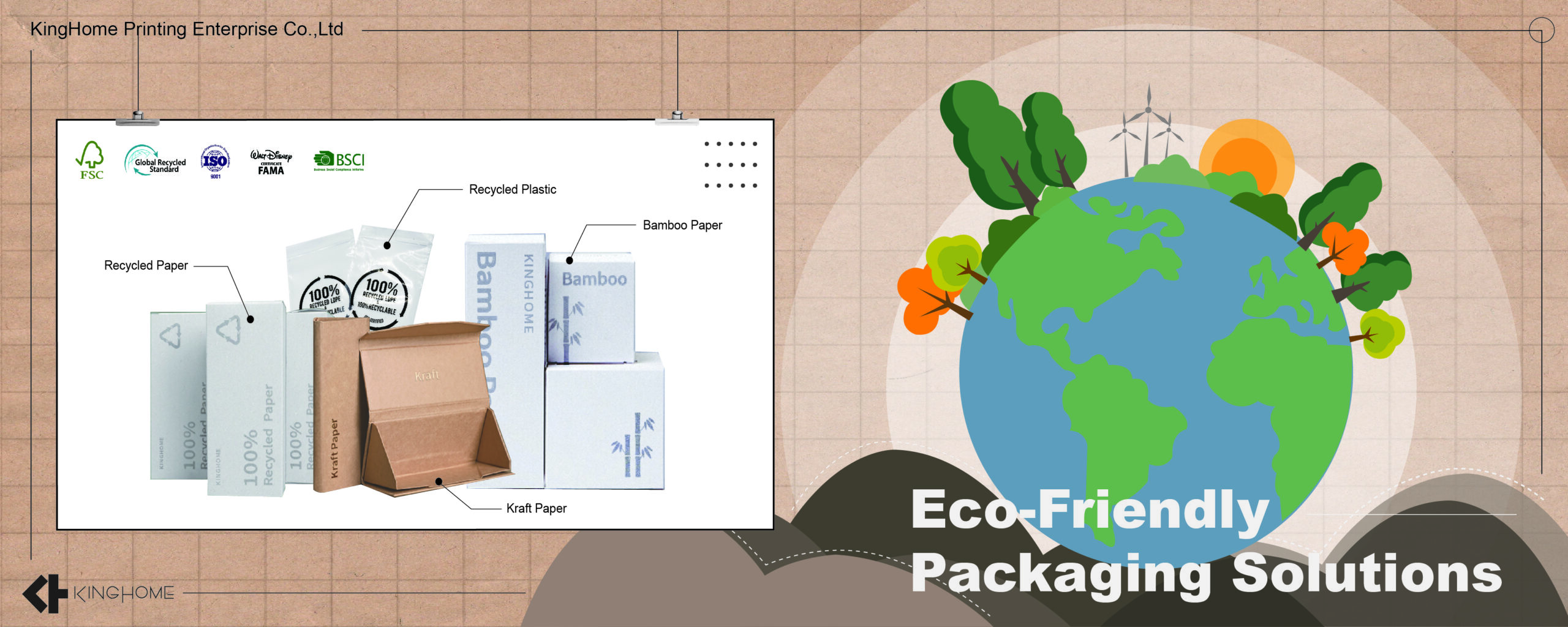 Eco friendly packaging supplier