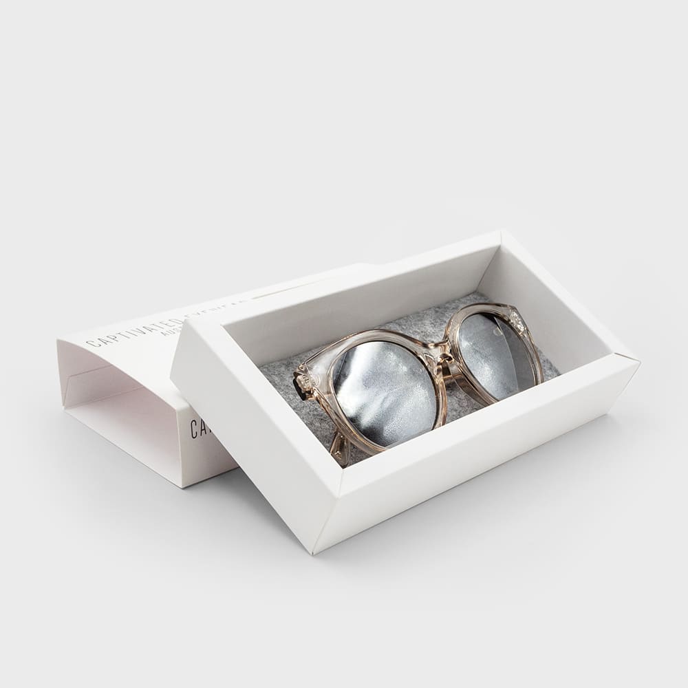 Glasses drawer window box