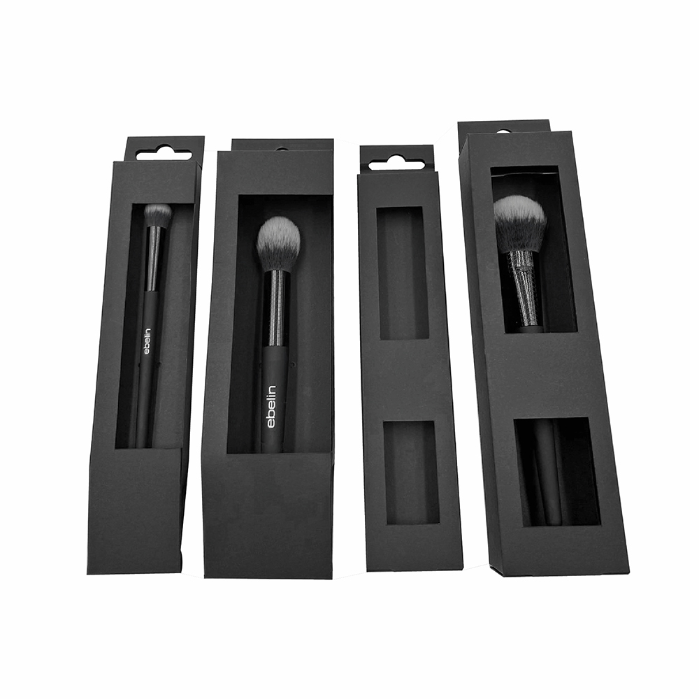 Black Makeup Brush Window Box